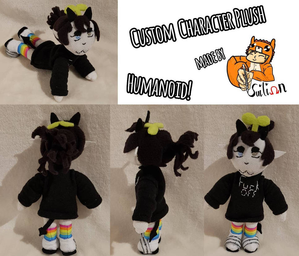 Plush Rear Human Humanoid plushie by Suilion on DeviantArt