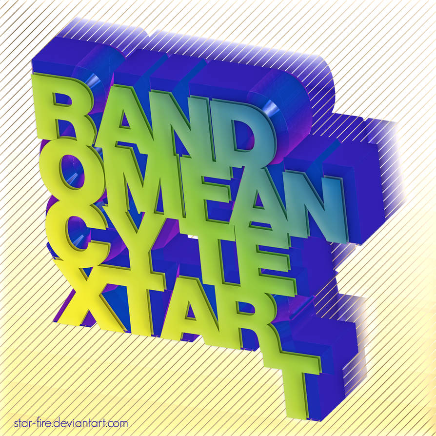 Random Design Text Random Fancy Text Art by star-fire on DeviantArt