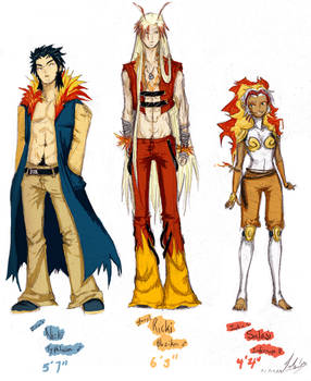 Gijinka - Fire Starters