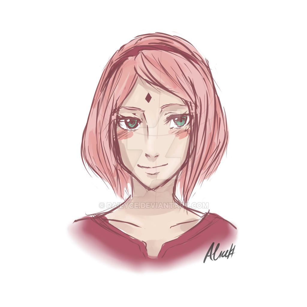 Sakura Haruno : The Last (Sketch)