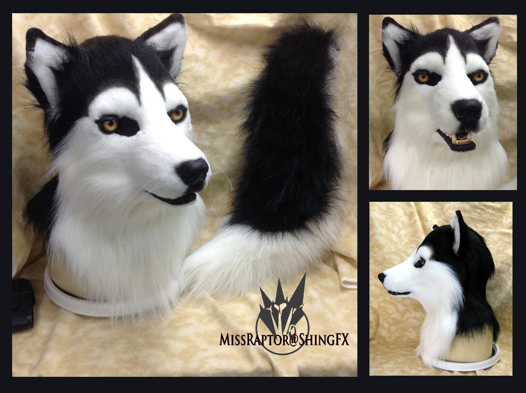 Husky mask and tail--artistic liberty partial