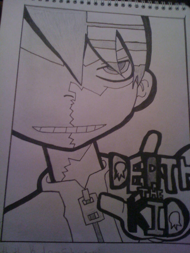 Death Ink Deviantart Death the Kid Inked by MegOkumura99 on DeviantArt