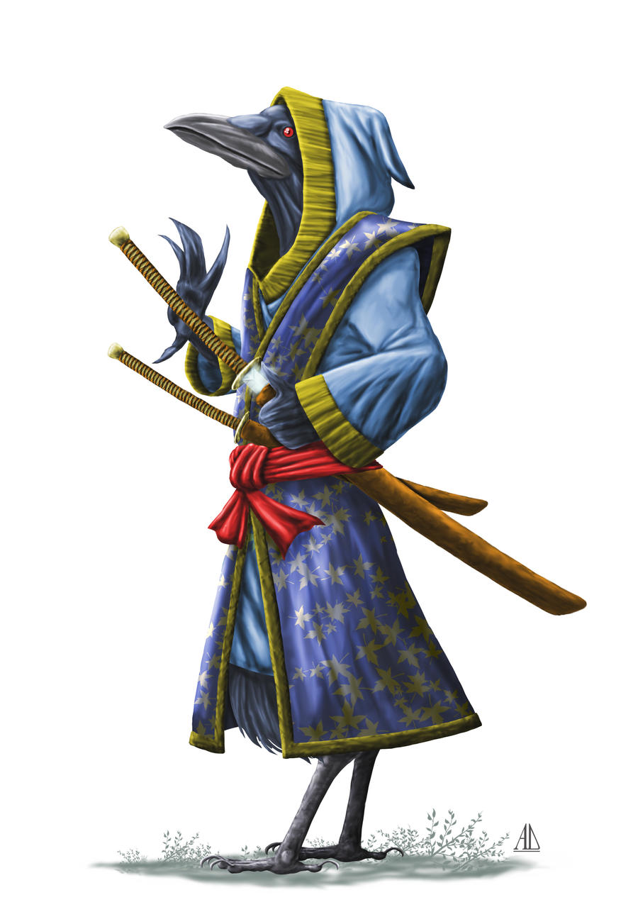 Tengu Samurai by AndrewDeFelice on DeviantArt