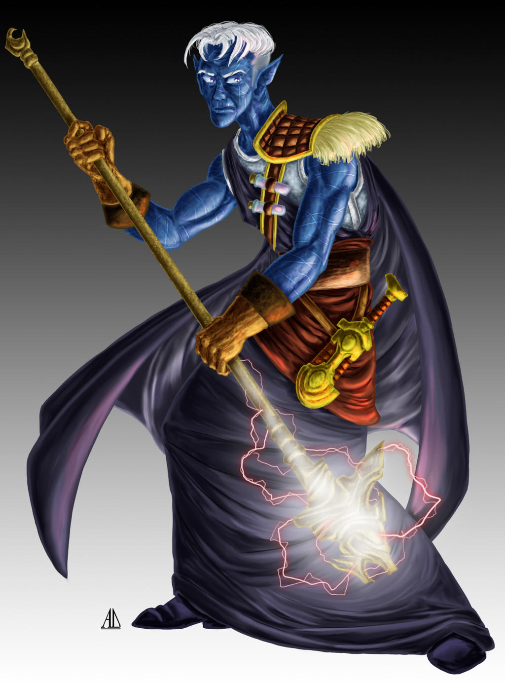 Commission - Melthis the Drow by AndrewDeFelice on DeviantArt