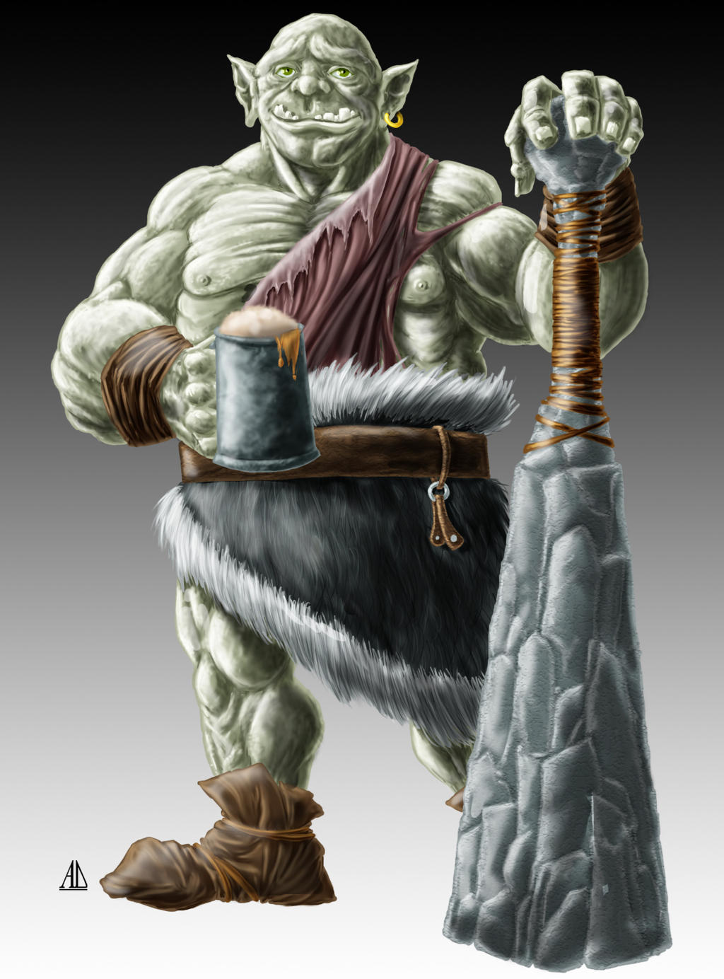 Commission - Pal the Ogre