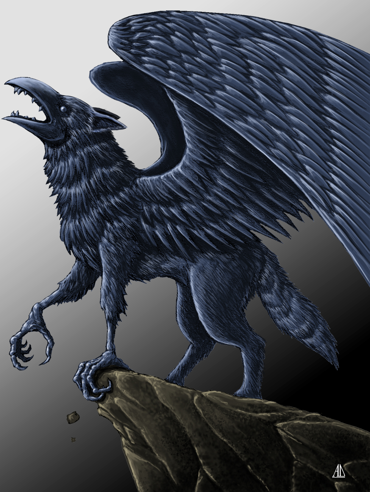 Ravenwolf by AndrewDeFelice on DeviantArt