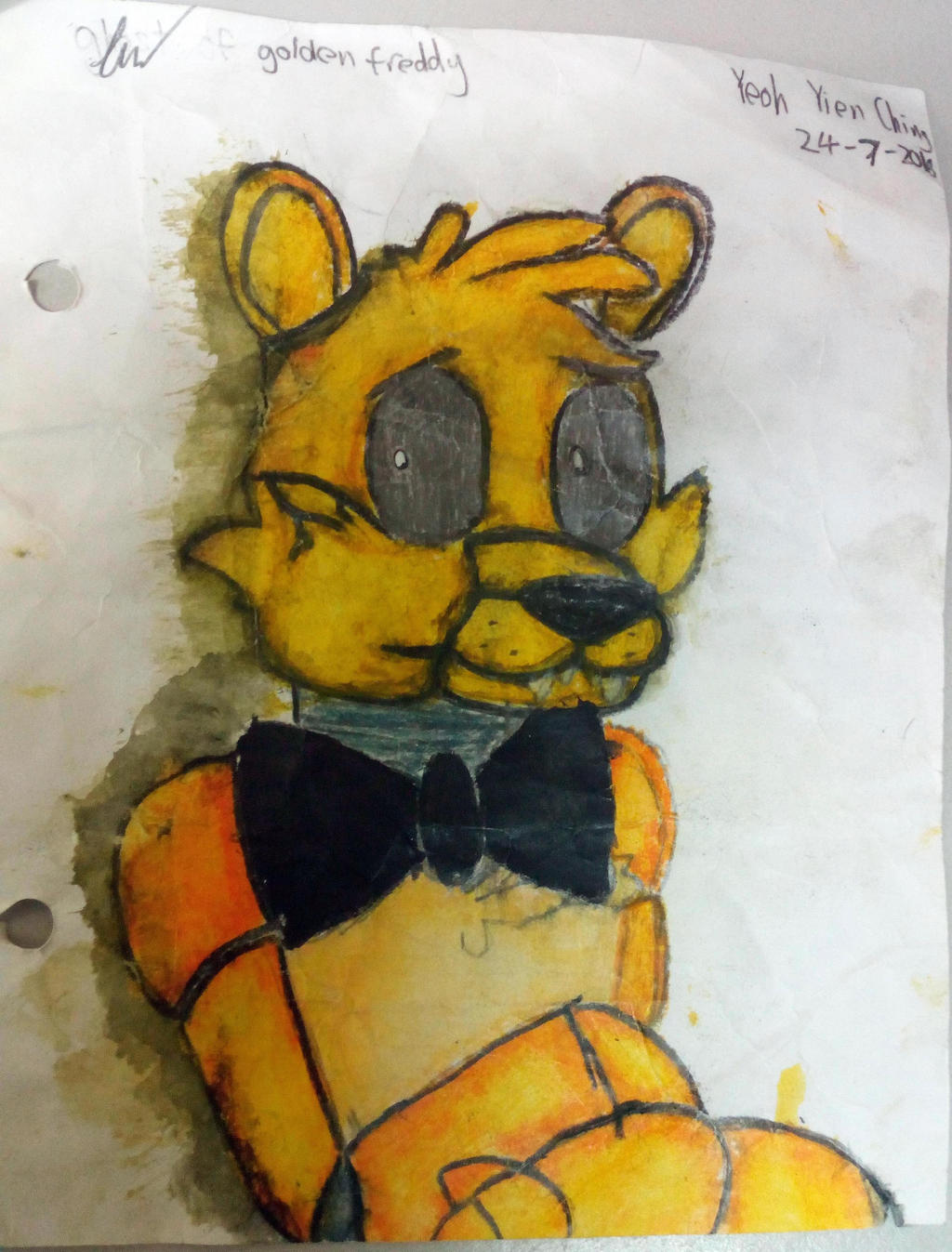 Golden Freddy Fan Art By Clanofyeoh On DeviantArt golden-freddy-fan-art-by-clanofyeoh-on-deviantart