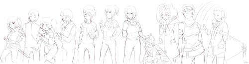 Genderbender Doodles