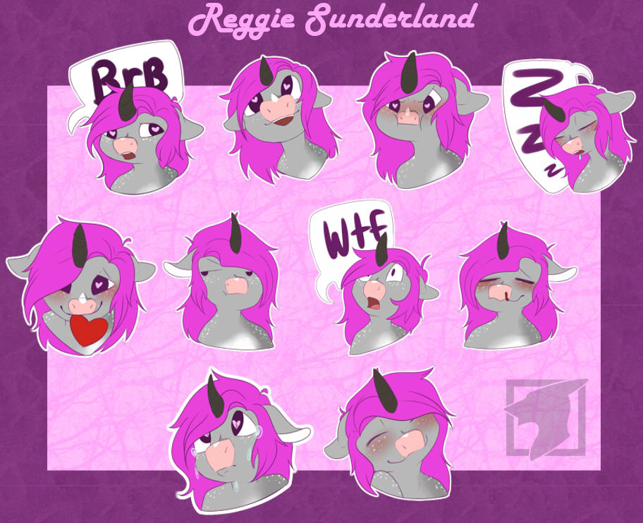 Reggie Streamer Sticker Reggie Telegram Sticker Pack by KazuTheSrgl by ReggieSunderland on ...
