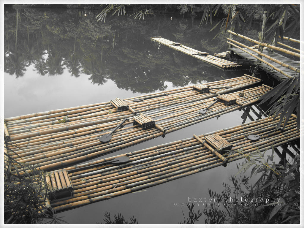 Bamboo Rafi bamboo raftsII by kien2040 on DeviantArt