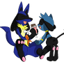 Riolu y Lucario