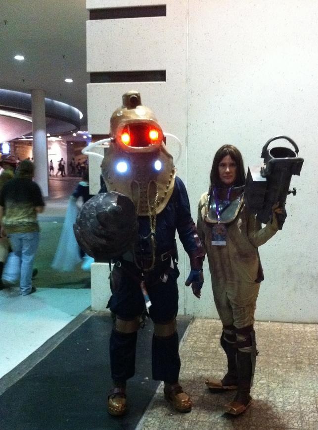 Subject Delta and Eleanor Lamb at DragonCon 2011