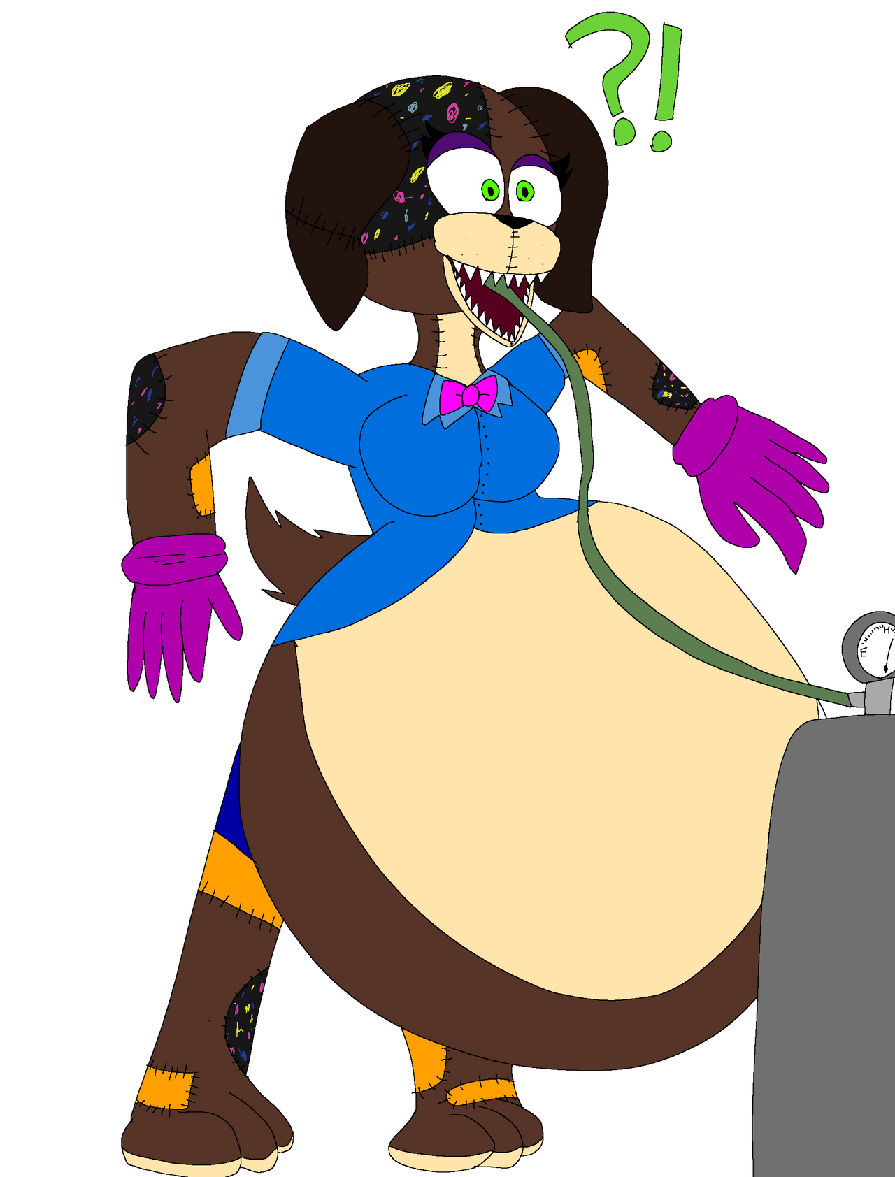 Cutie belly inflation by FlameFetishes1420 on DeviantArt