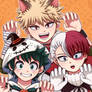 BNHA - Trio - Halloween