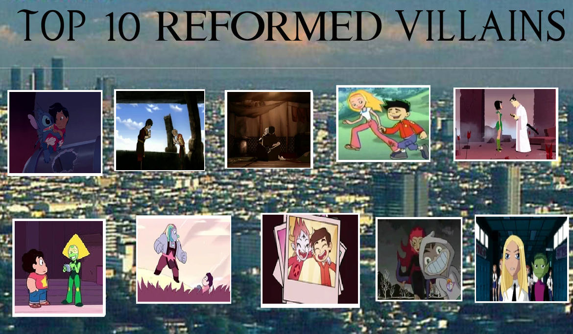 Corrupted Villian Example TOP 10 Reformed Villian Characters by SeekingTheJustice on DeviantArt