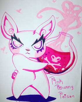 Poison pink bunny 