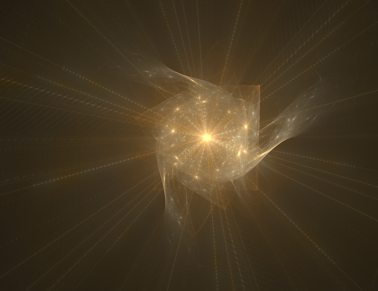 Orange Flare Fractal