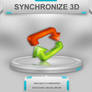 Synchronize 3D Icon