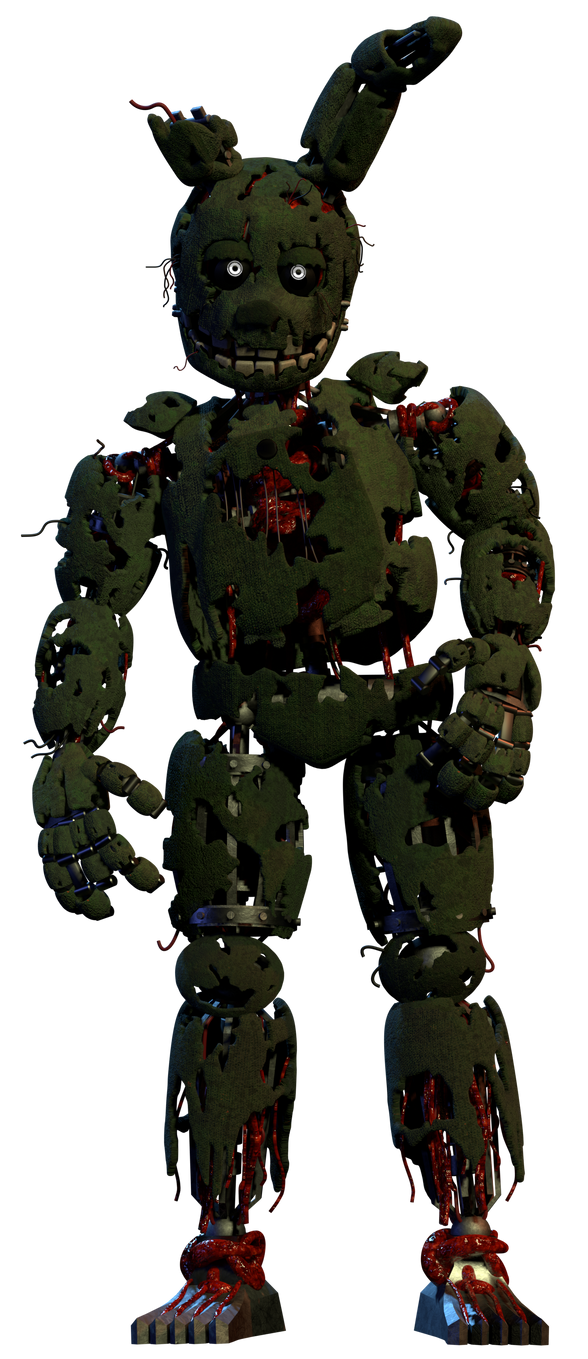 Spring Trap Retake Springtrap retex by Tankth3dog on DeviantArt