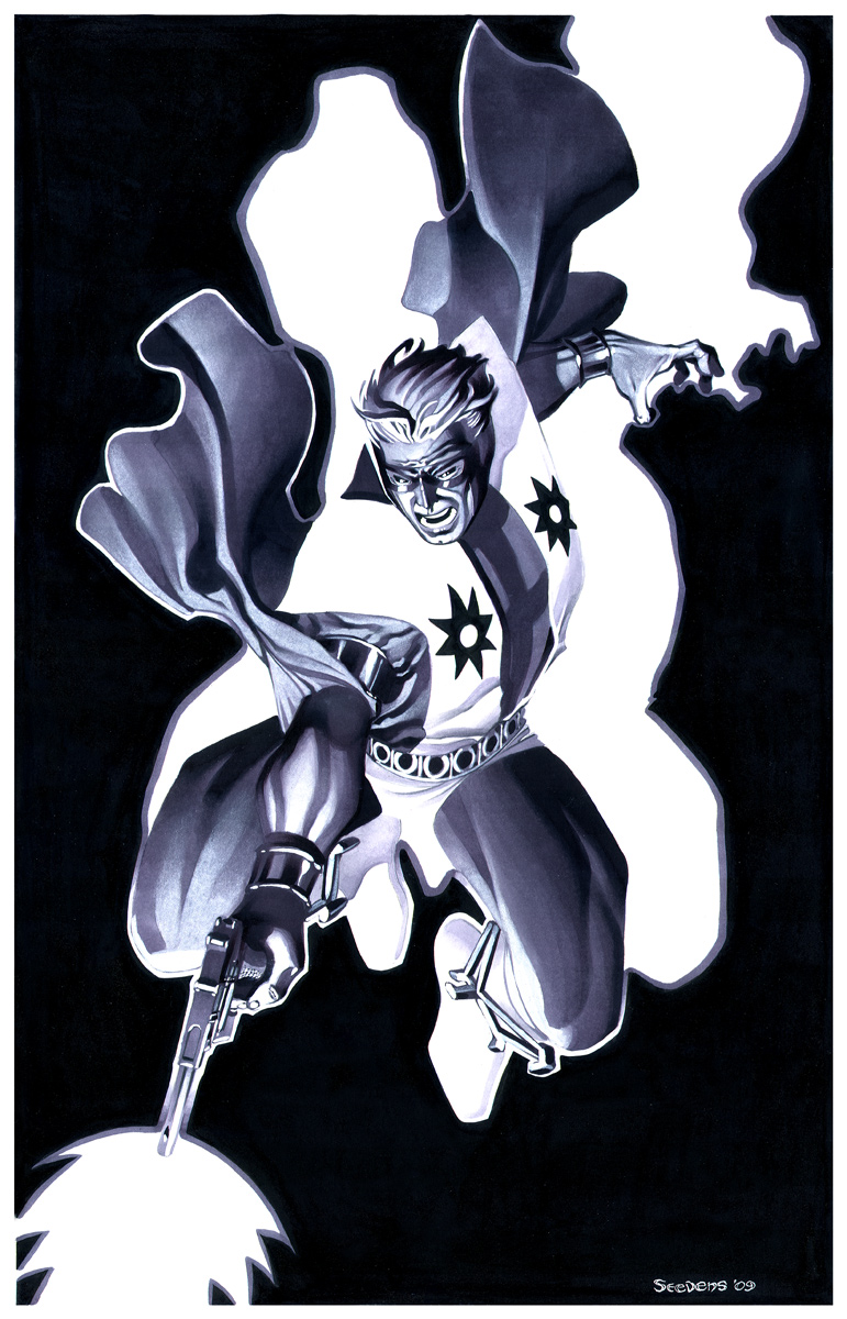 Manhunter- Marker Illo