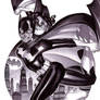 Batgirl- Marker Illo
