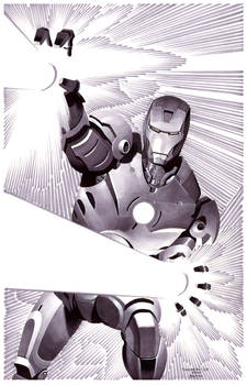 Iron Man- Marker Illo