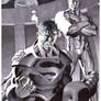 Superboy and Luthor- Marker