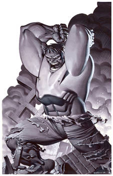 Incredible Hulk- Marker Illo
