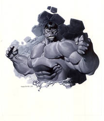 Hulk bust