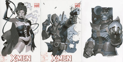 Sketch Covers 1 Thru 3