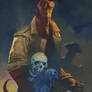 Hellboy oils