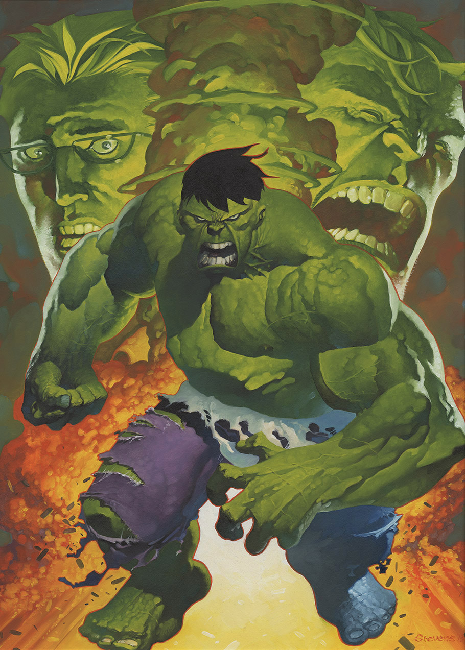 Hulk transforms oils