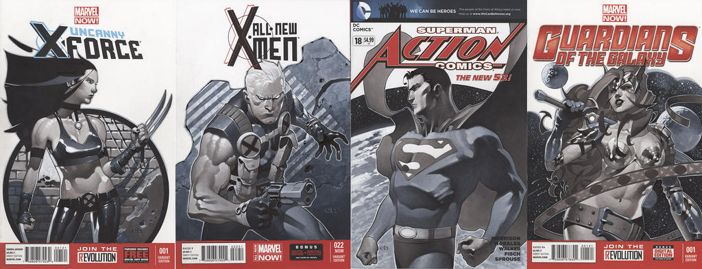 Sketch Cover Set 4