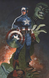 Captain America colors