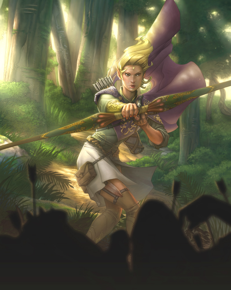 wallpapers Elf Archer Male elven archer by christopherstevens on