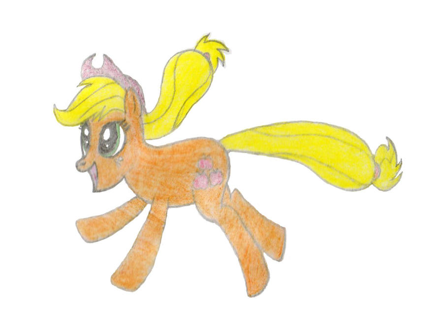 Applejack Color version by pukihontasz on DeviantArt