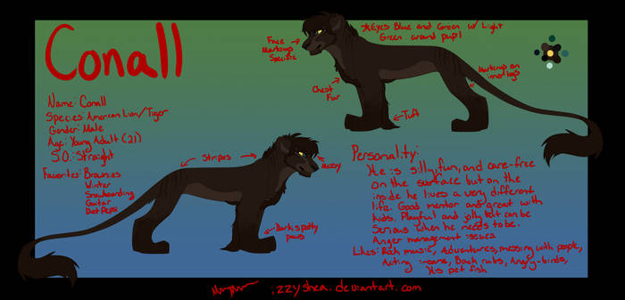 2013 Reference Sheet - Conall