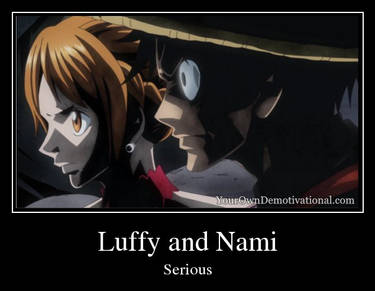 Luffy and Nami