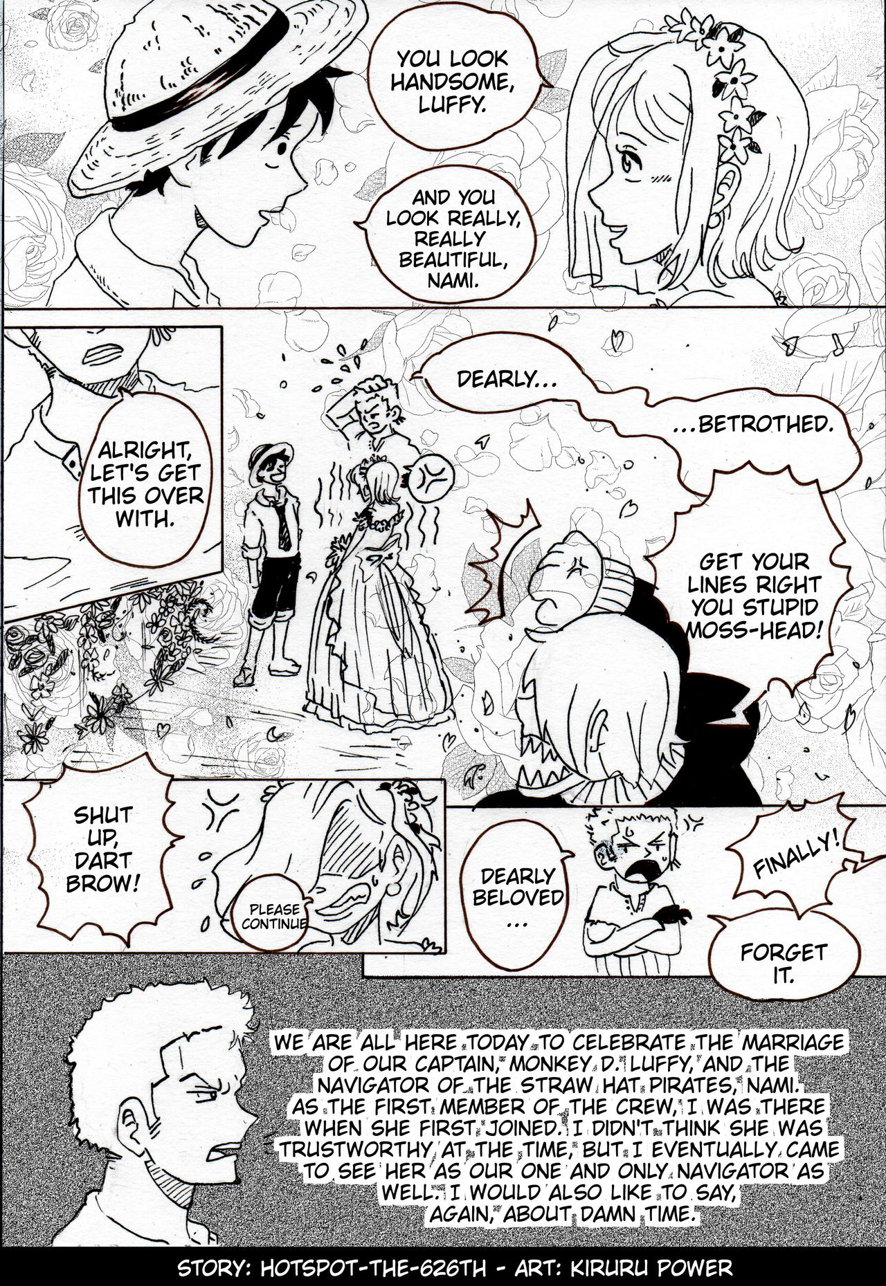 One Piece: Straw Hat Wedding Pg 8 by Hotspot-the-626th on DeviantArt One Piece: Straw Hat Wedding Pg 8 by Hotspot-the-626th on DeviantArt