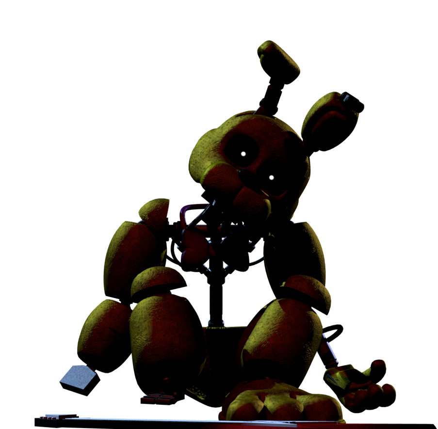 Ignated Spring Bonnie (FNAF 1 version) by emiliomoerrrrrr on DeviantArt