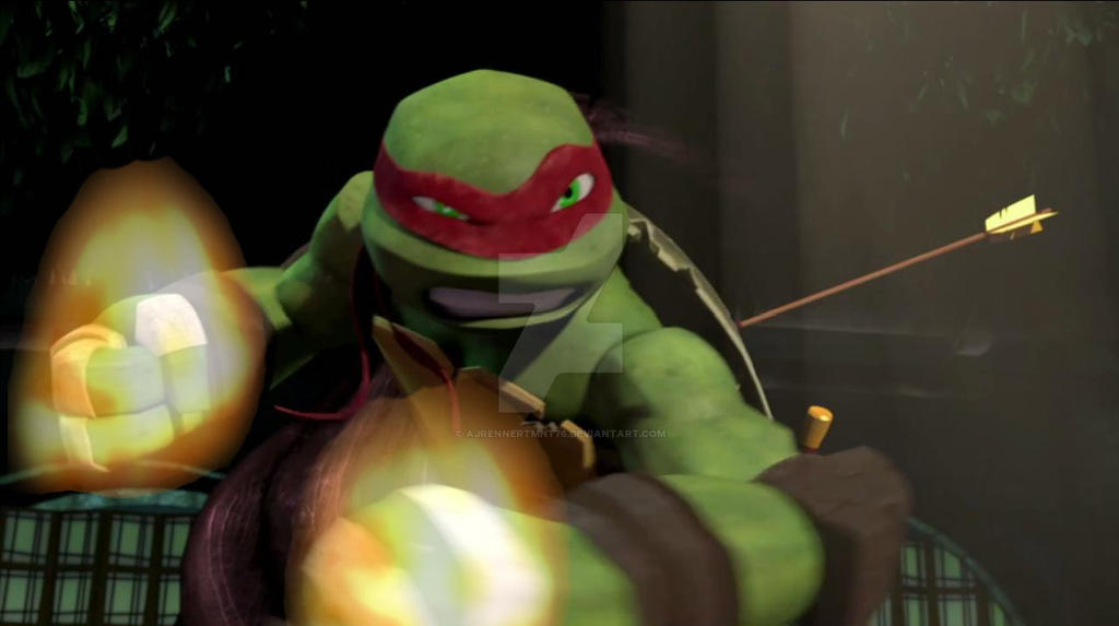 TMNT 2012 Raph -- Fire by AJRennerTMNT76 on DeviantArt