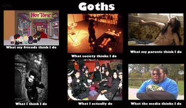 Goth meme