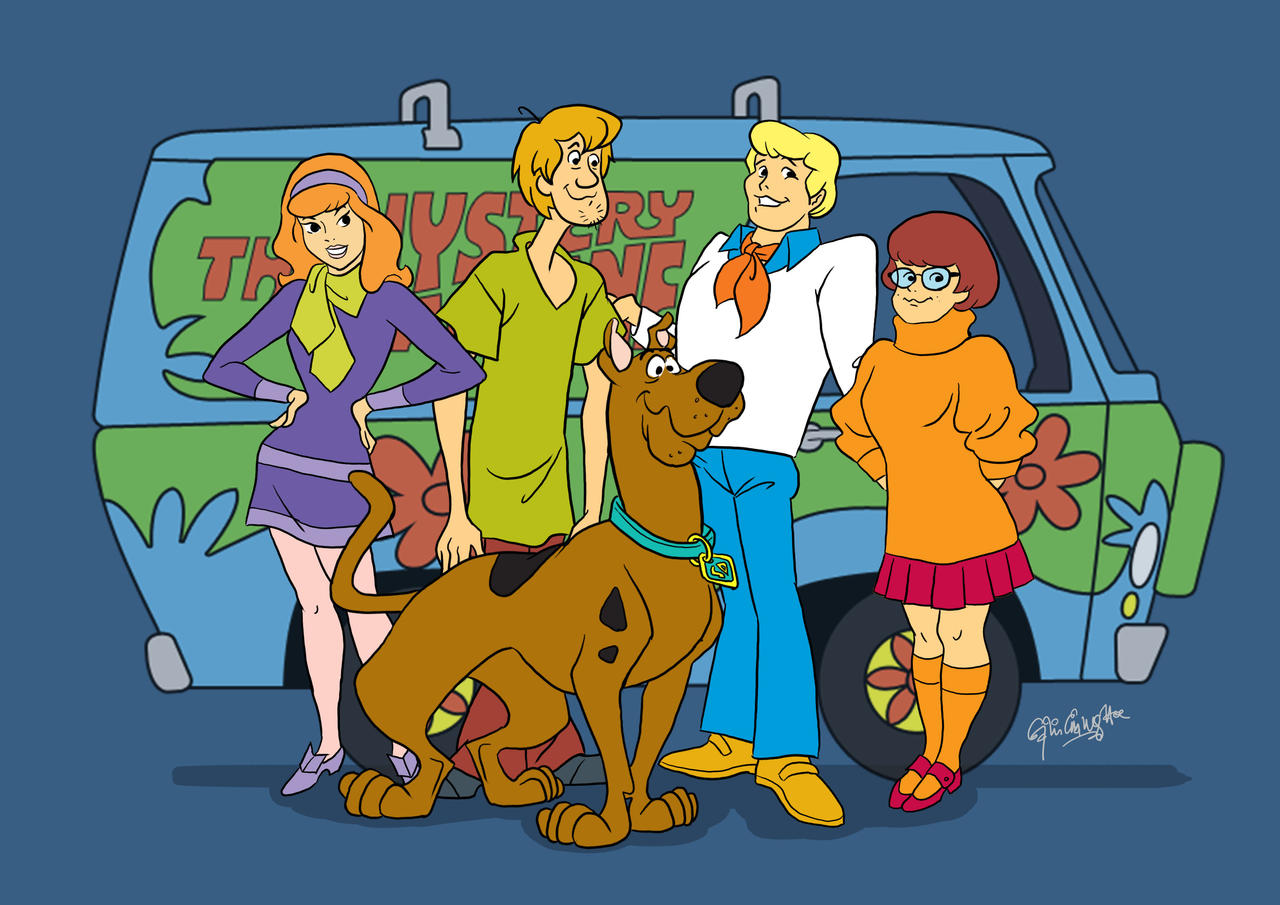 Scooby Gang by myintermail on DeviantArt