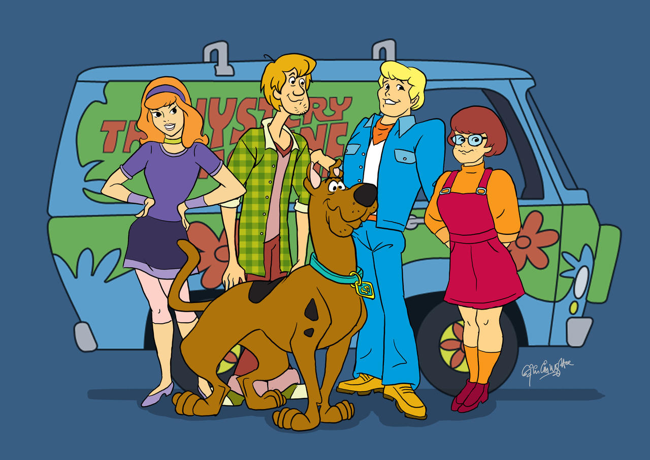 Scooby Gang 90s by myintermail on DeviantArt