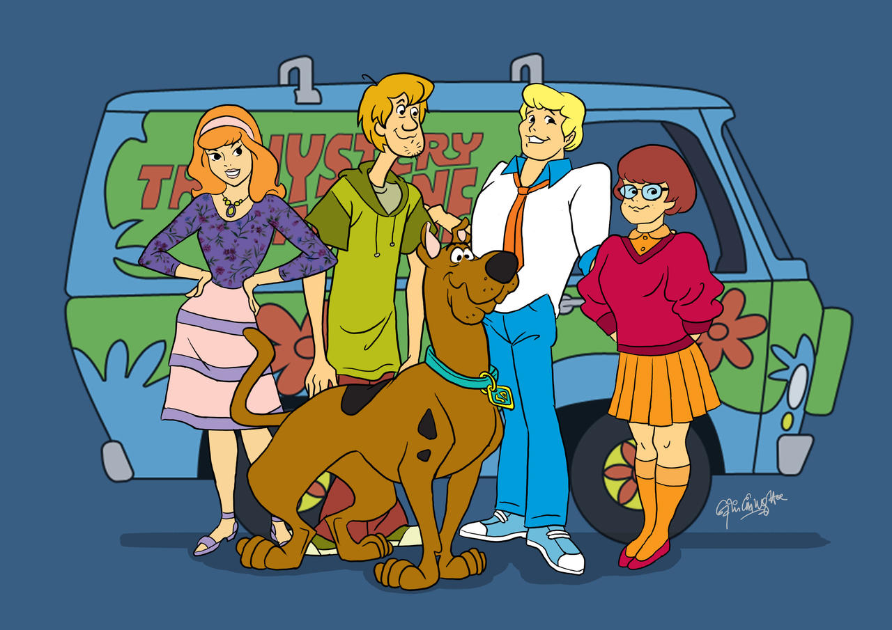 Scooby Gang 2000s by myintermail on DeviantArt
