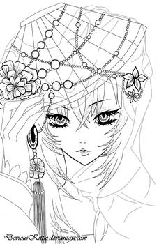 Song Of The Doll~ Lineart