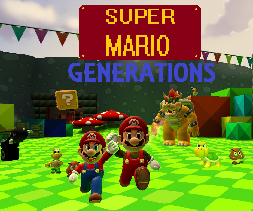 Mario Generations Super Mario Generations by originalThomasfan89 on DeviantArt