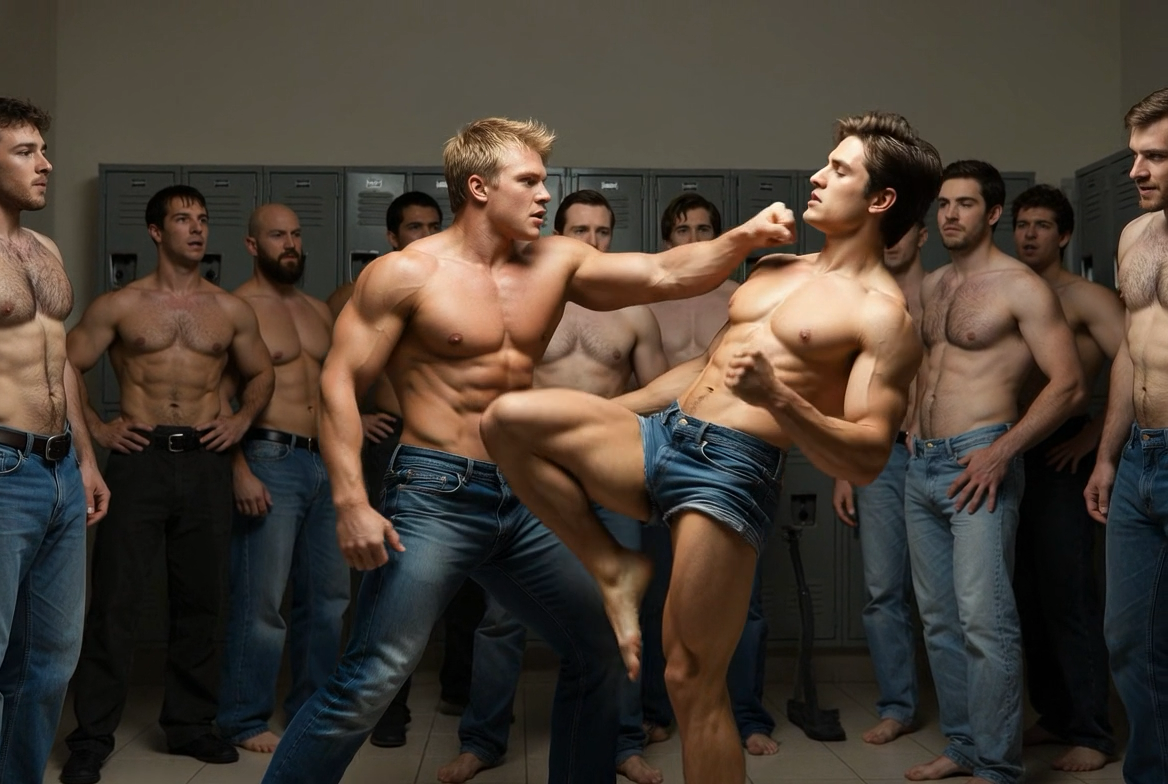 Fight Vs Locker Locker Room brawl by Vegasboy2000 on DeviantArt