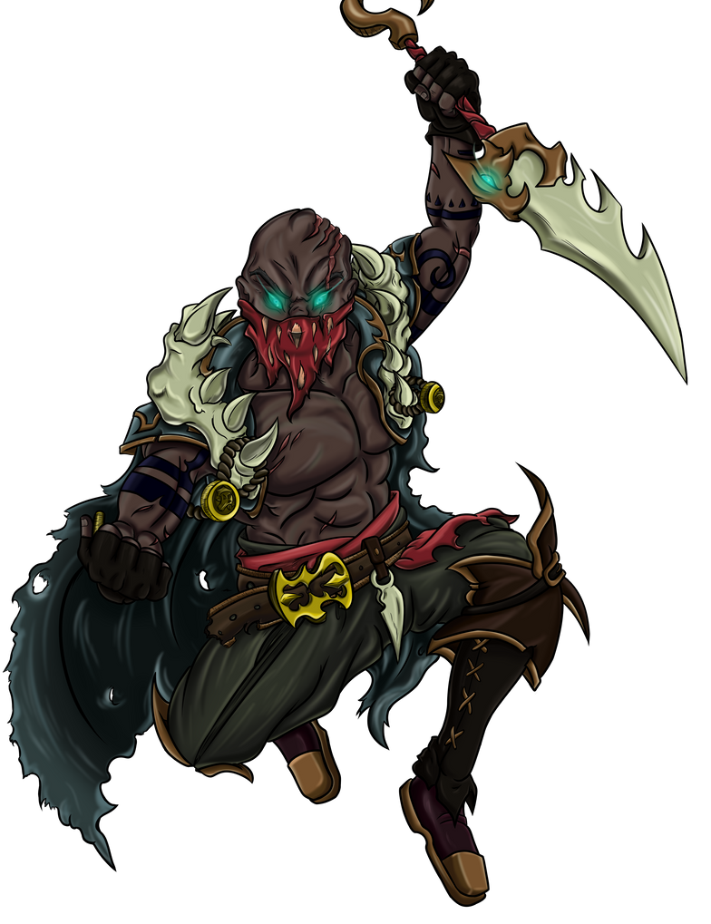 Pyke Character Design Fanart by Azazel1923 on DeviantArt
