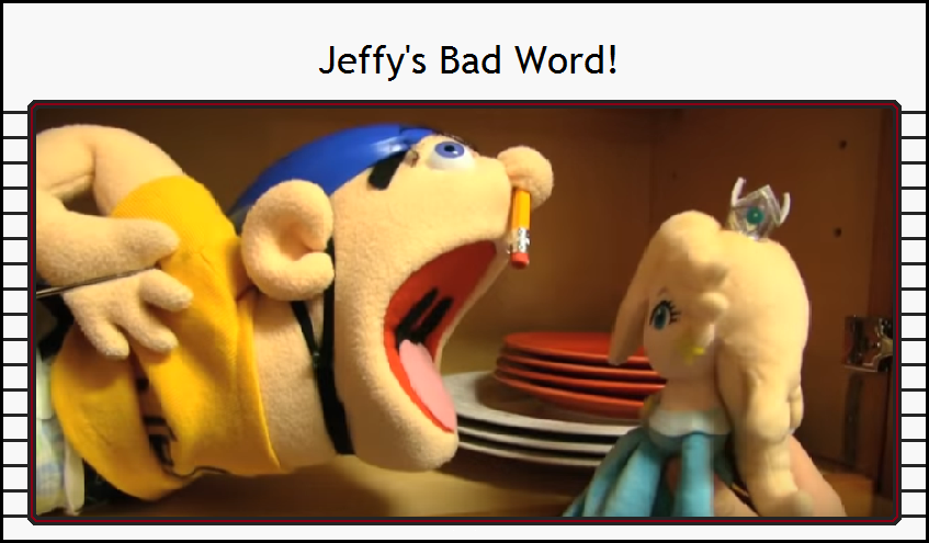 Live Actionanimated Atrocities Jeffys Bad Word By Thecynamaticals